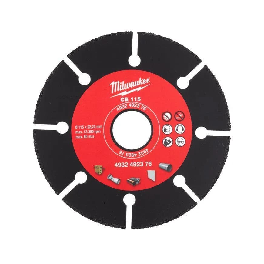 Milwaukee 4932492376 Carbide Disc 115mm