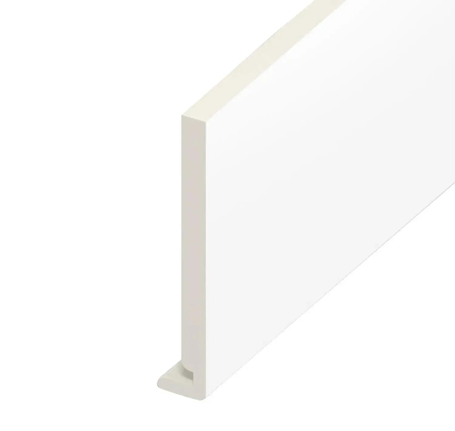 Fascia Board Square White 300 x 16mm x 5m