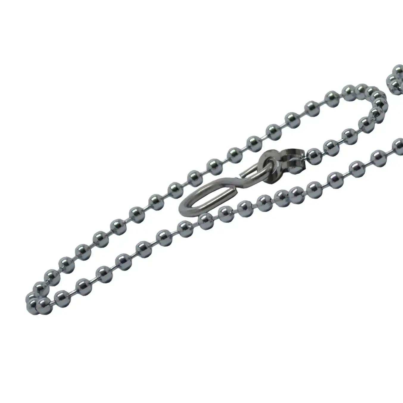 Bath Ball Chain - Chrome, 450mm (Qty.5)
