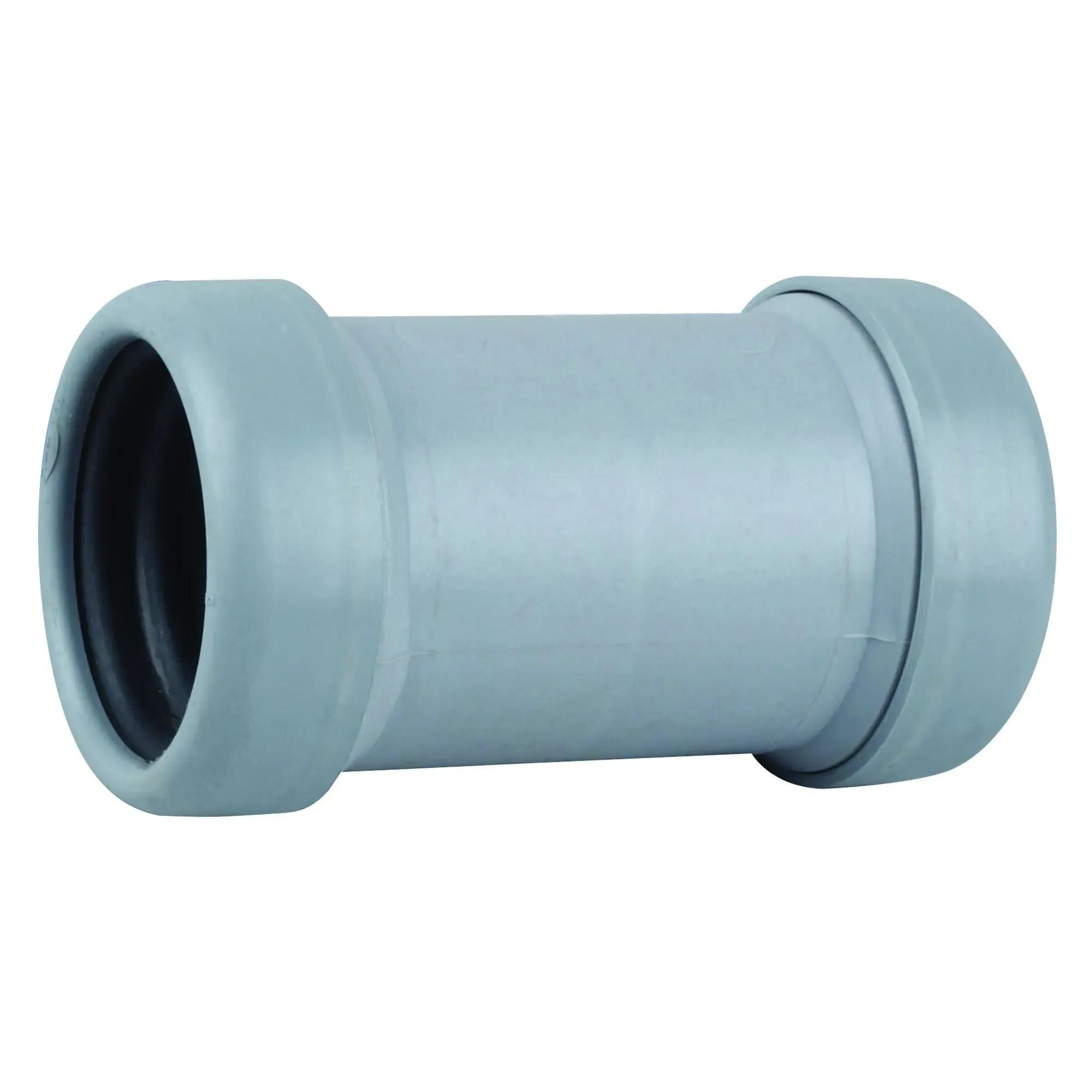 Push-fit universal connector grey 40mm