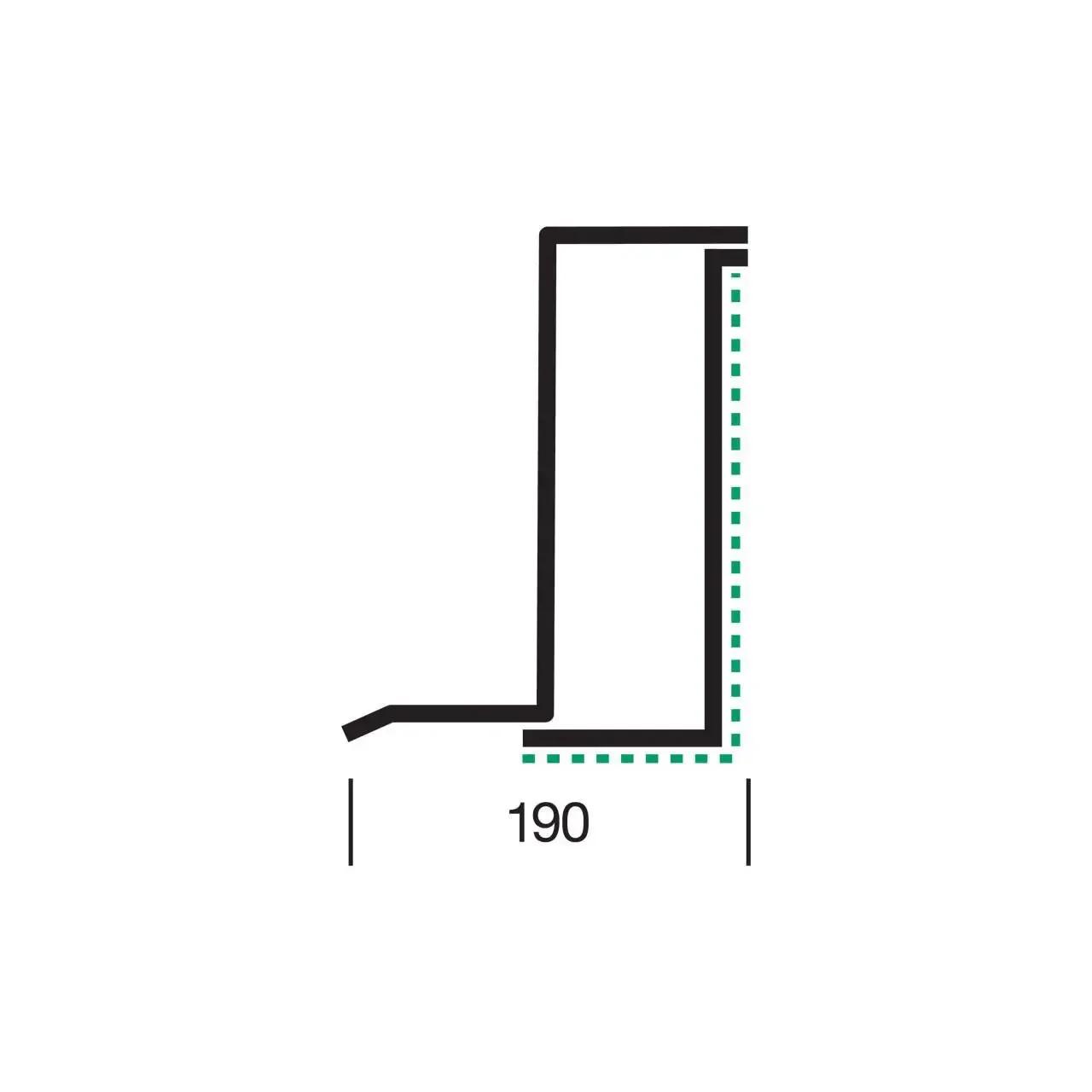 2400mm SBL200 Steel Lintel