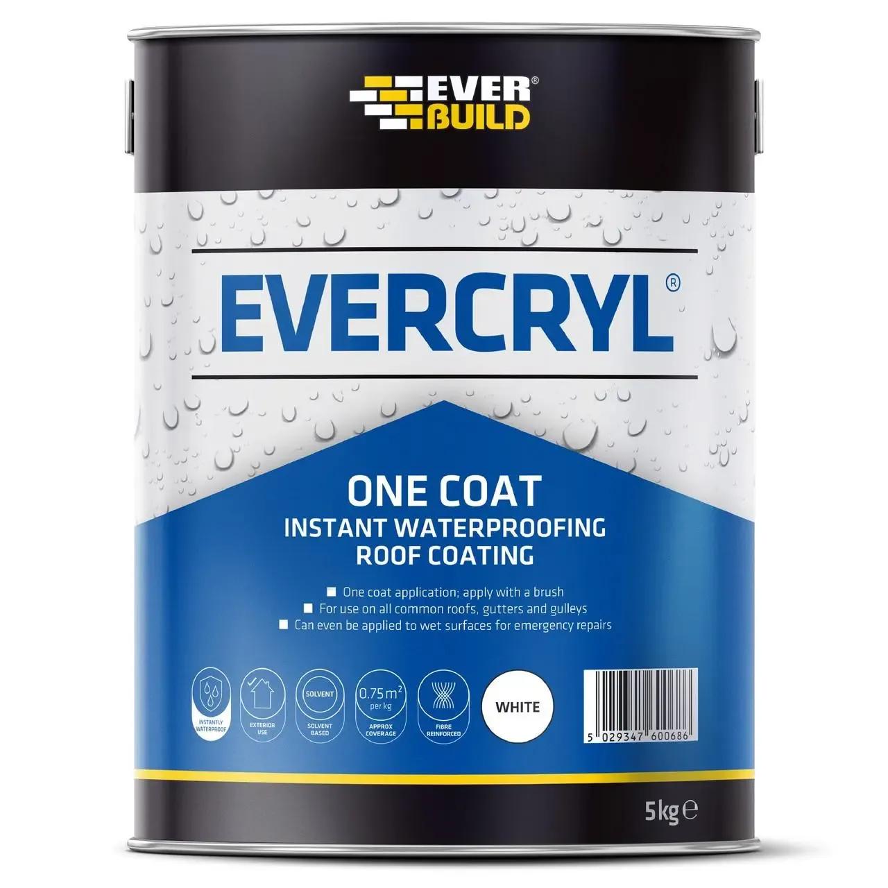 Roof Repair Compound Evercryl White 5kg