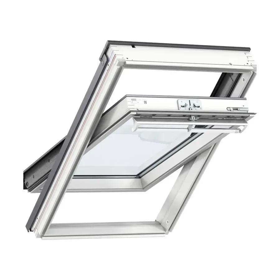 VELUX GGL SK01 2070 Manual Centre Pivot Roof Window 1140 x 700mm White Painted