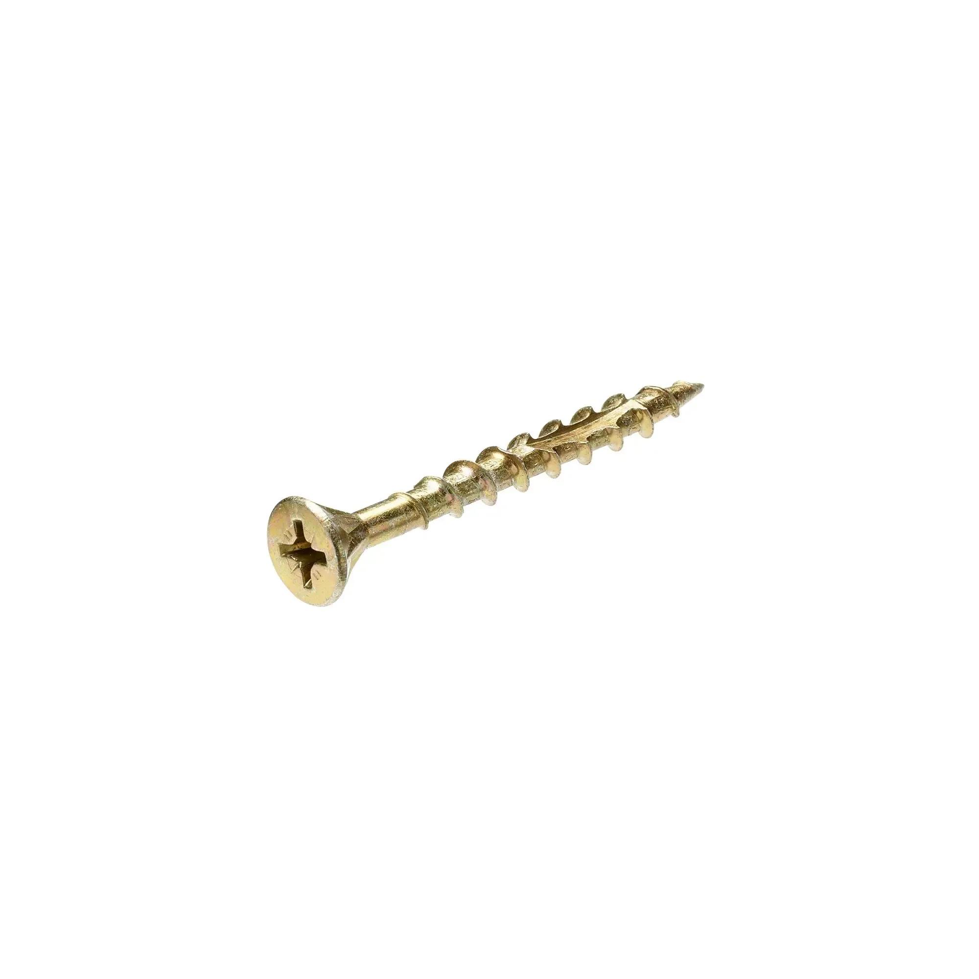 6.0 x 60mm Wood Screw - Gold (Qty.240)