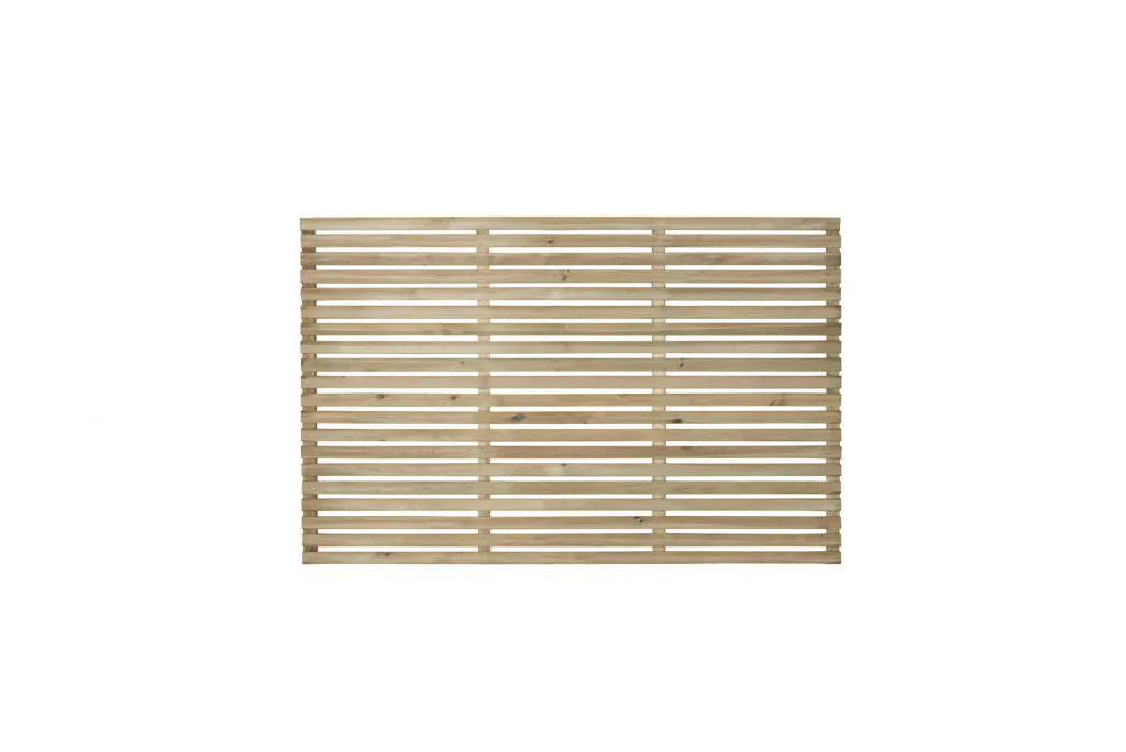Slatted Fence Panel Natural 1800 x 1800mm (6x6ft)