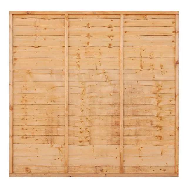 Superior Lap Fence Panel Golden Brown 1828 x 900mm (3x6ft)