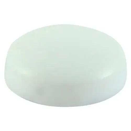Two Piece Screw Caps - White