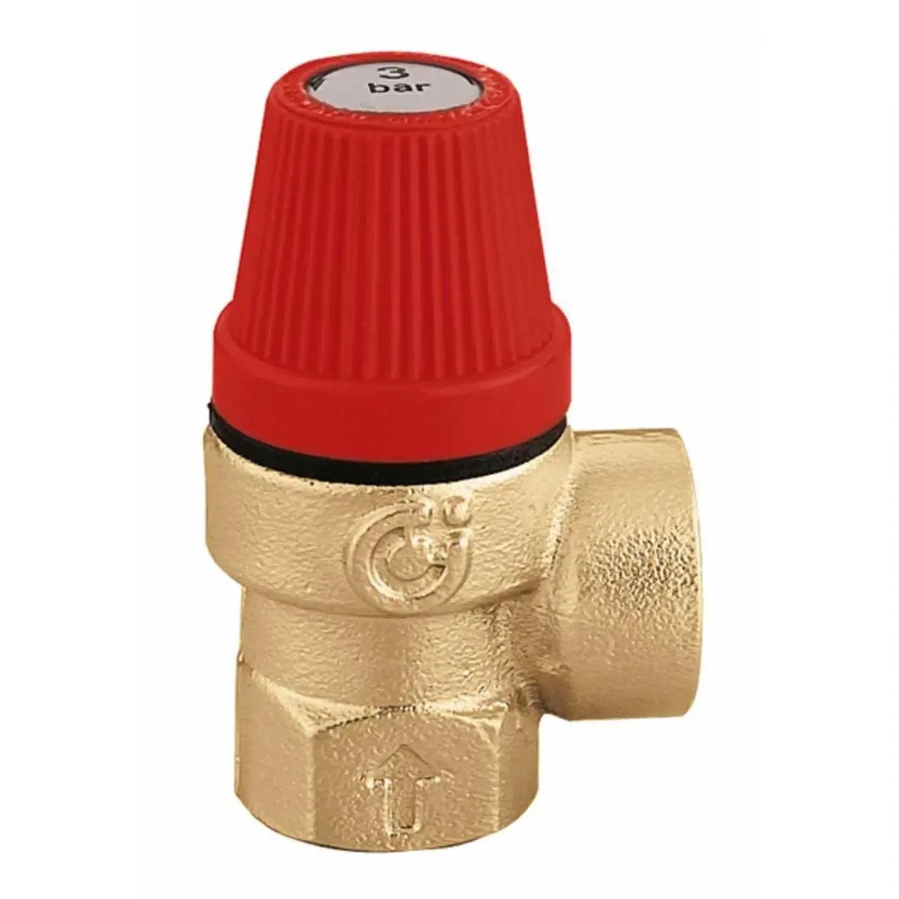 Safety Relief Valve 1/2" Female x 1/2" Female 3 Bar, No Gauge