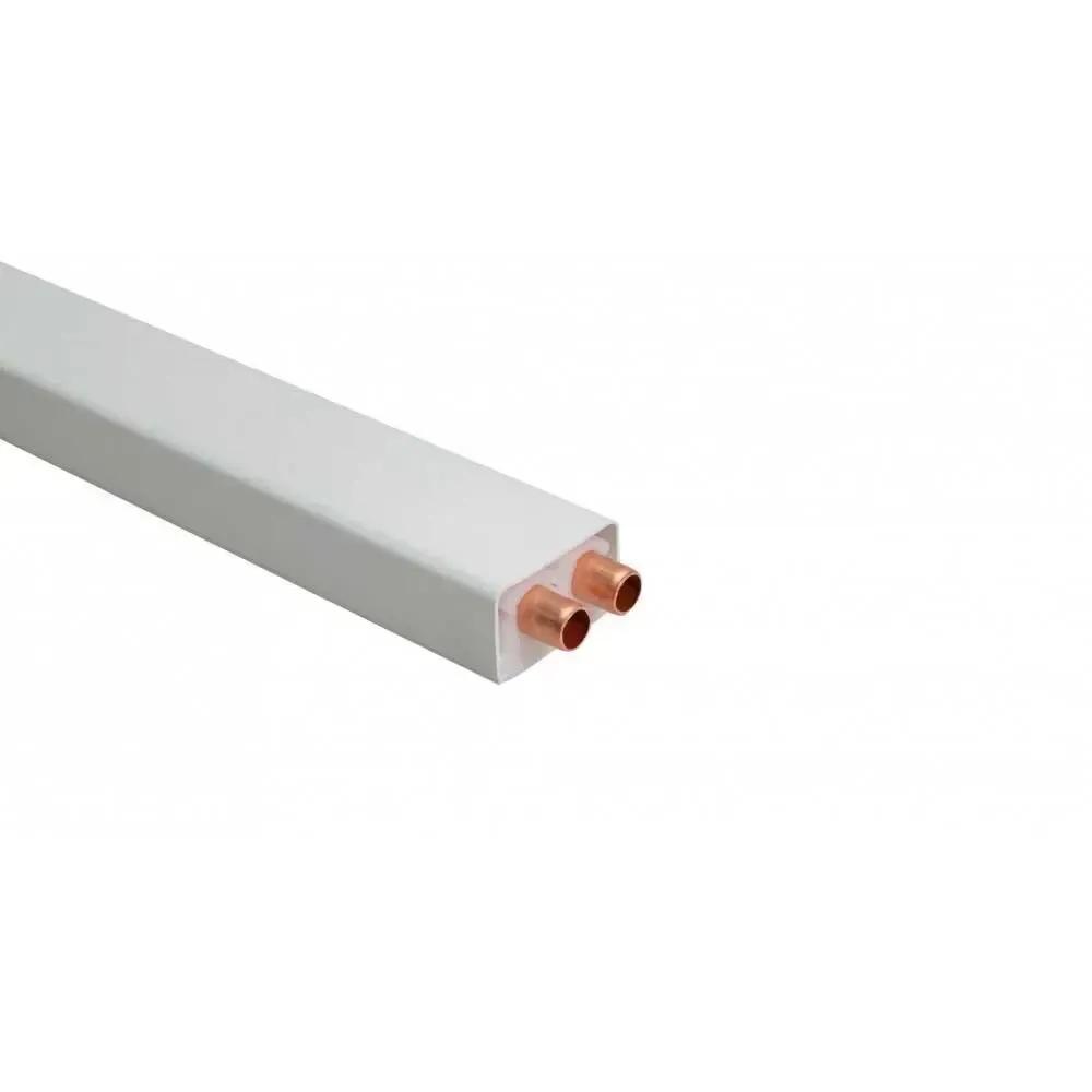 Double Pipe Cover in White - 15mm x 2.5m (Qty.12)