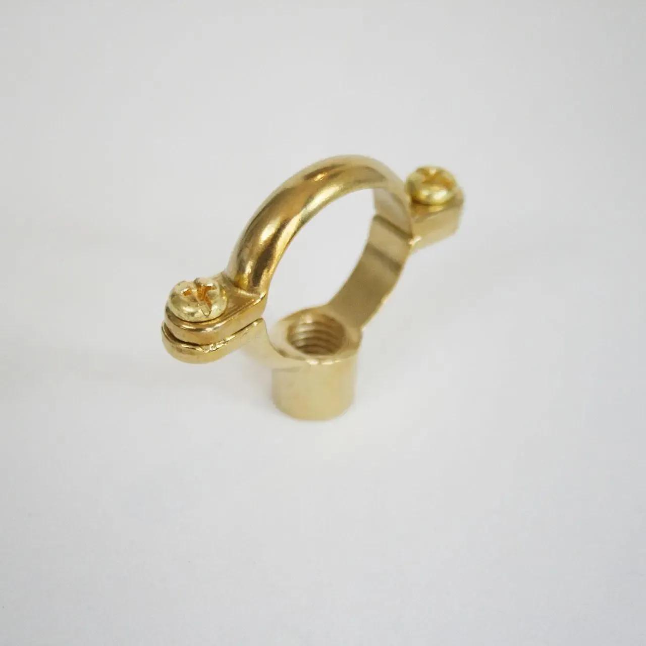 Brass Single Pipe Ring 22mm (Qty.50)
