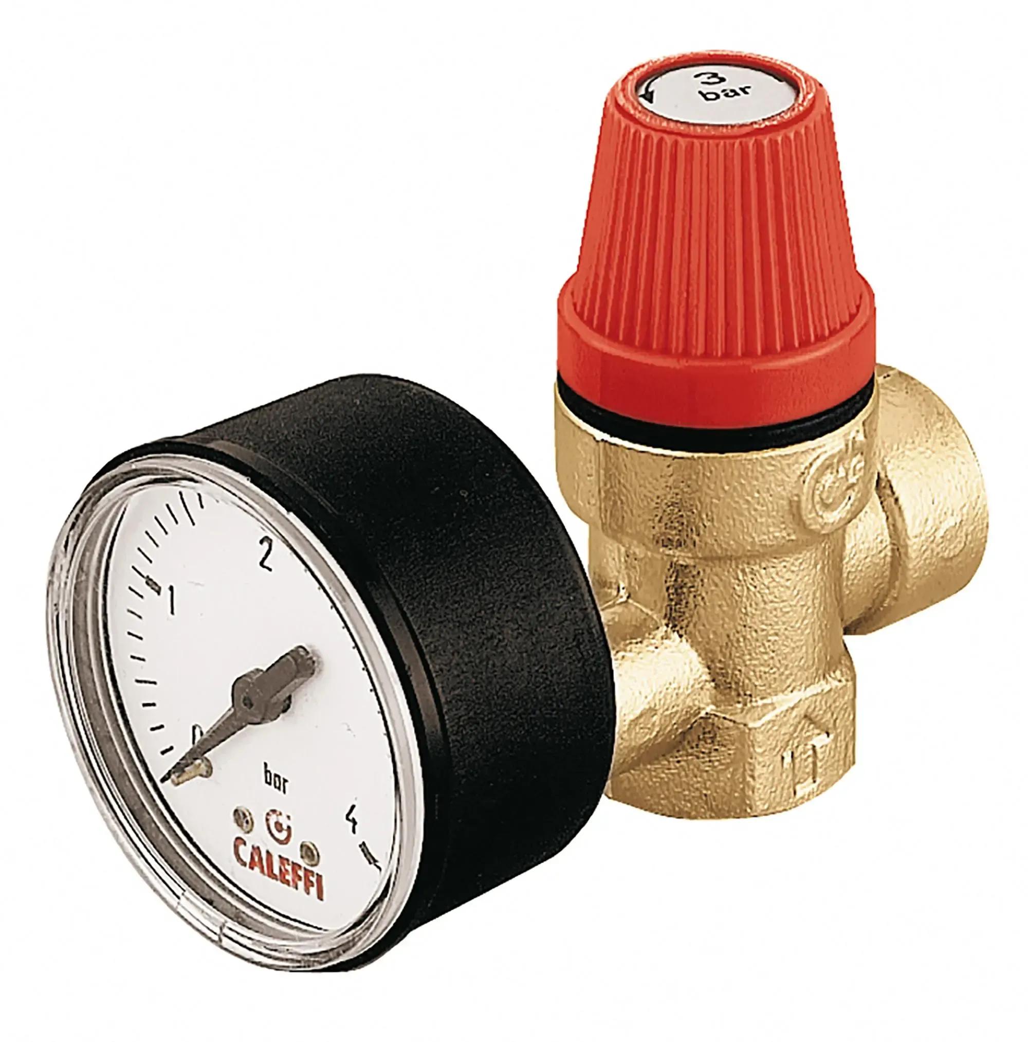 Safety Relief Valve 1/2" Female x Female Thread 3 Bar
