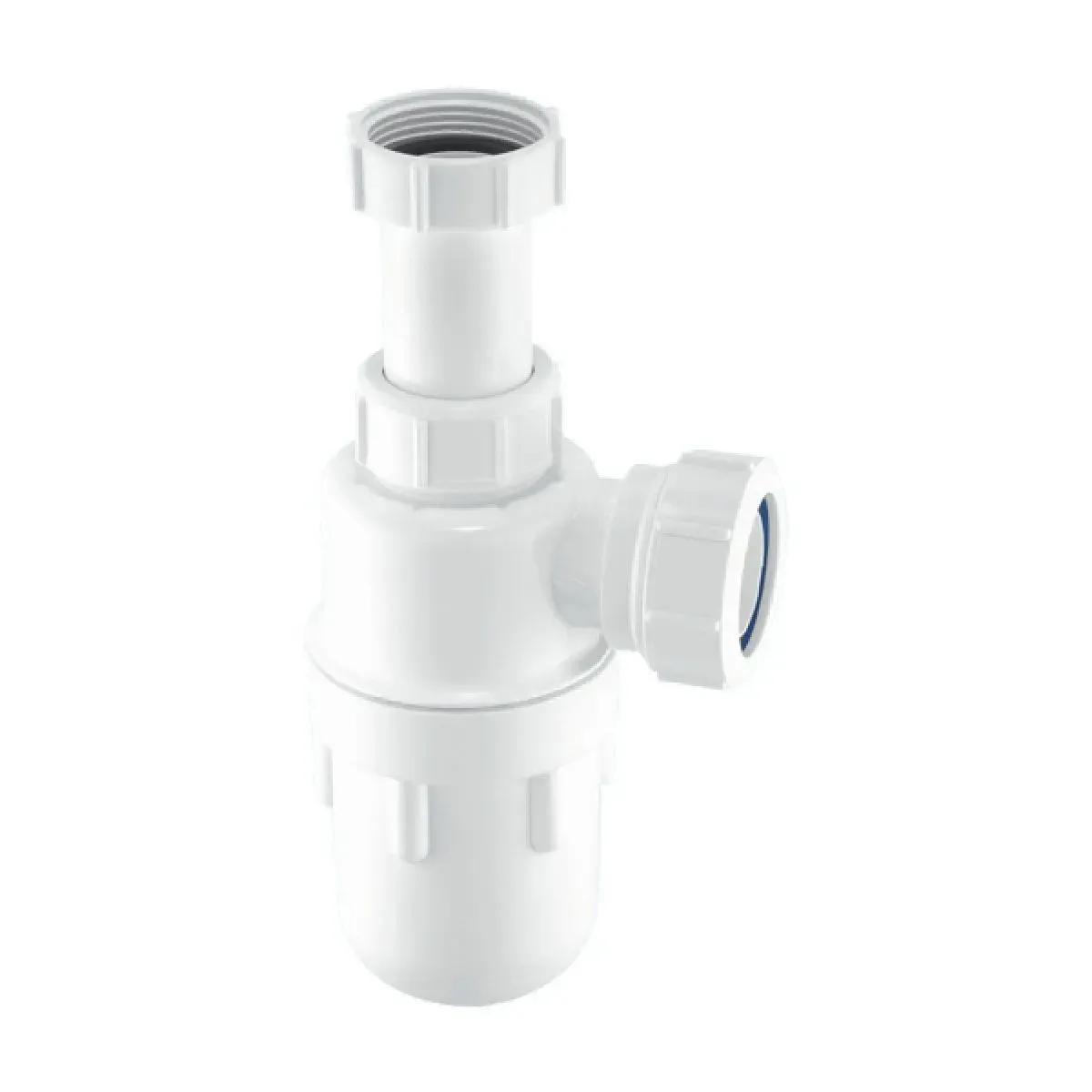 Bottle Trap 1.1/4 Adjustable Inlet 75mm Water Seal