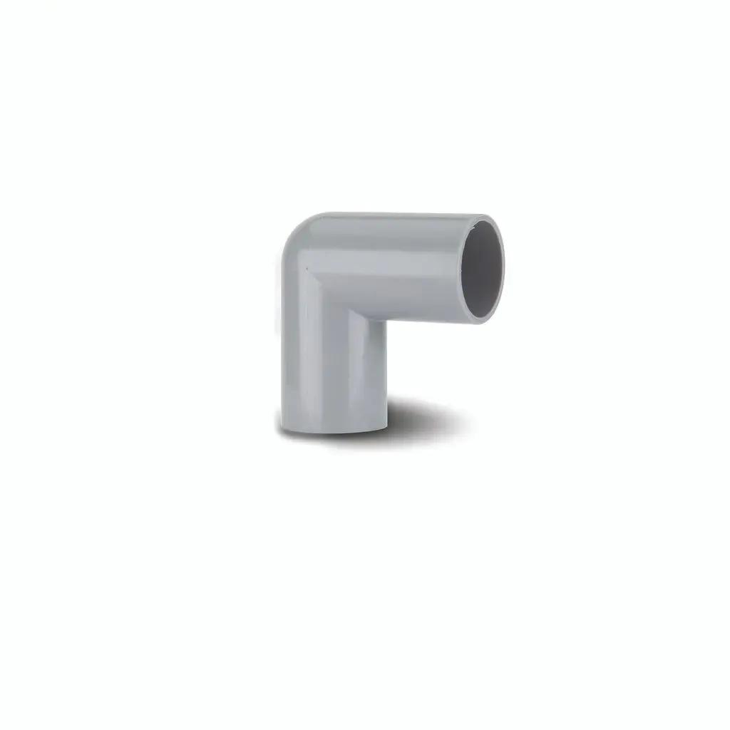 Overflow 21.5mm Pushfit Knuckle Bend Grey