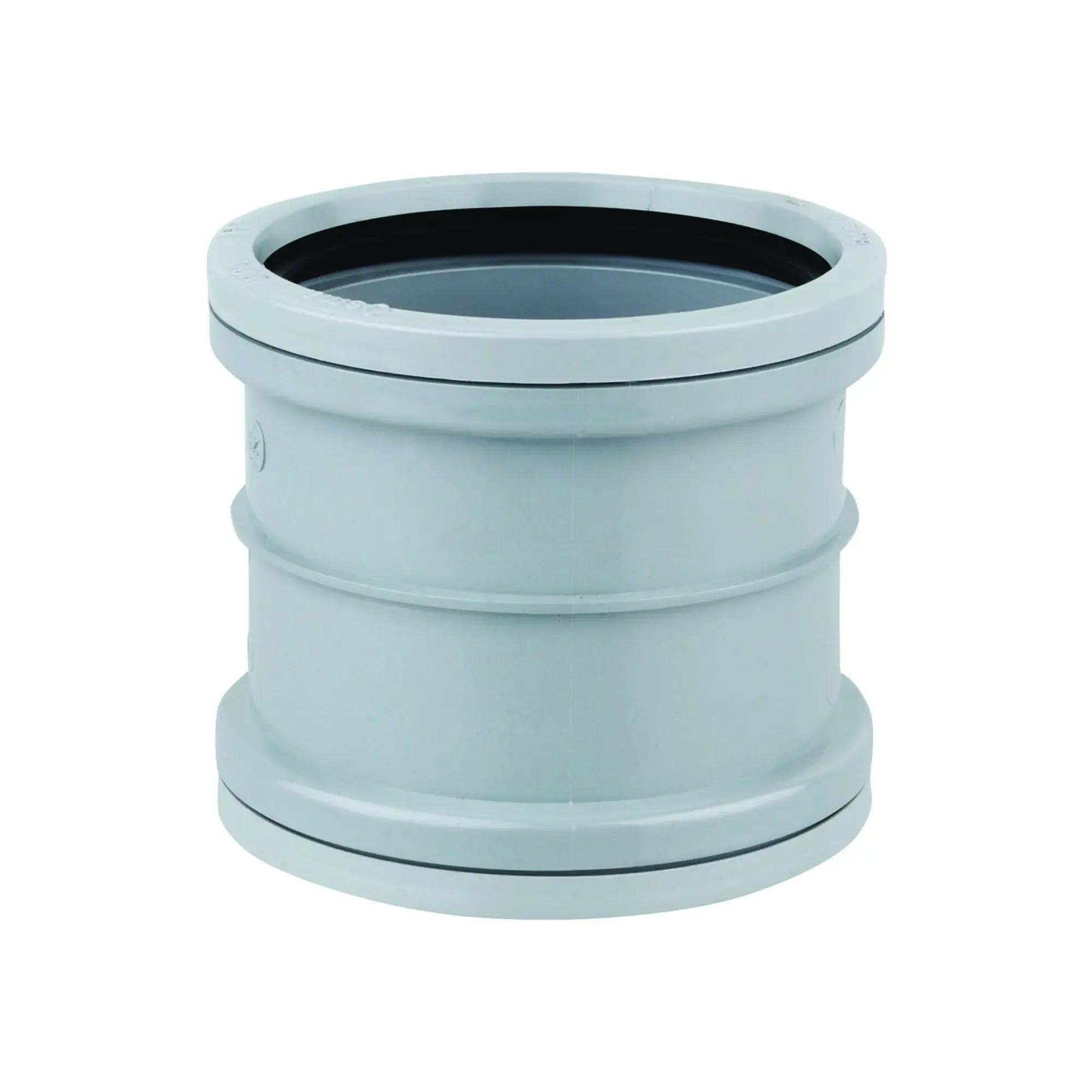 Double Socket Grey, 82mm Ring-Seal