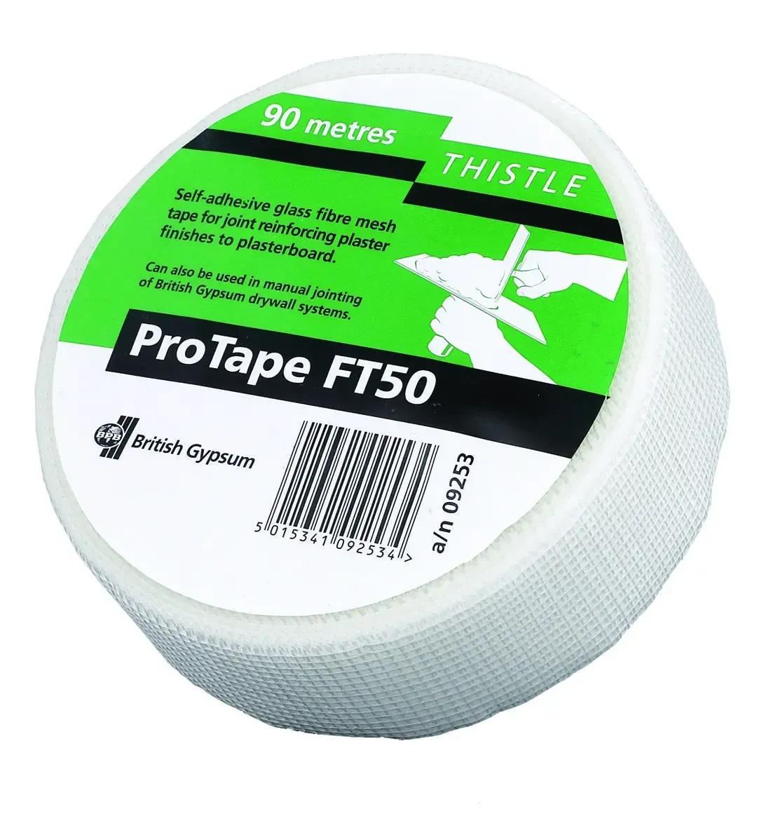 Plasterer's Scrim Insulation Tape 50mm x 90m