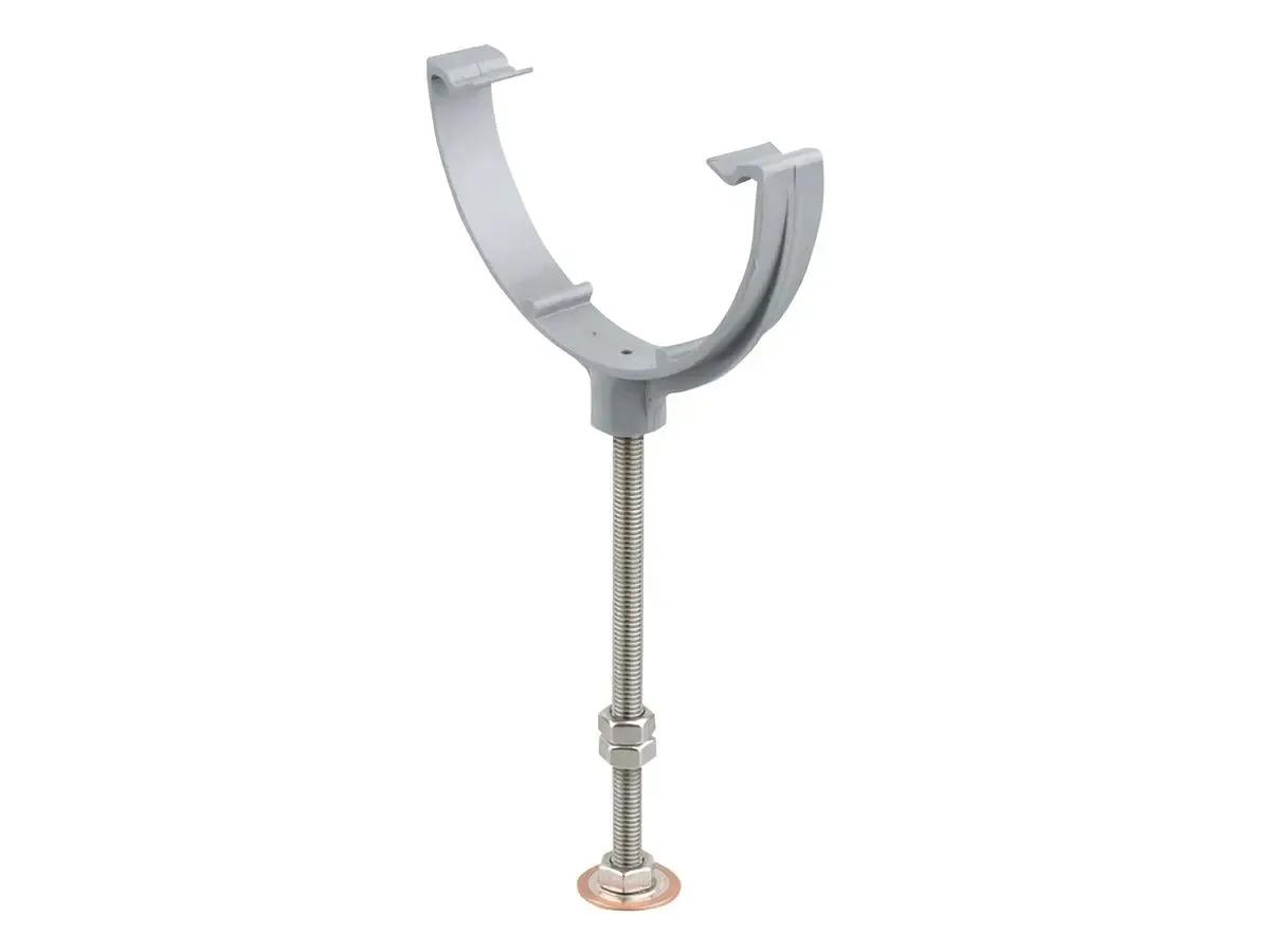 Round Bow & Pin Rise & Fall Bracket 112mm - Grey