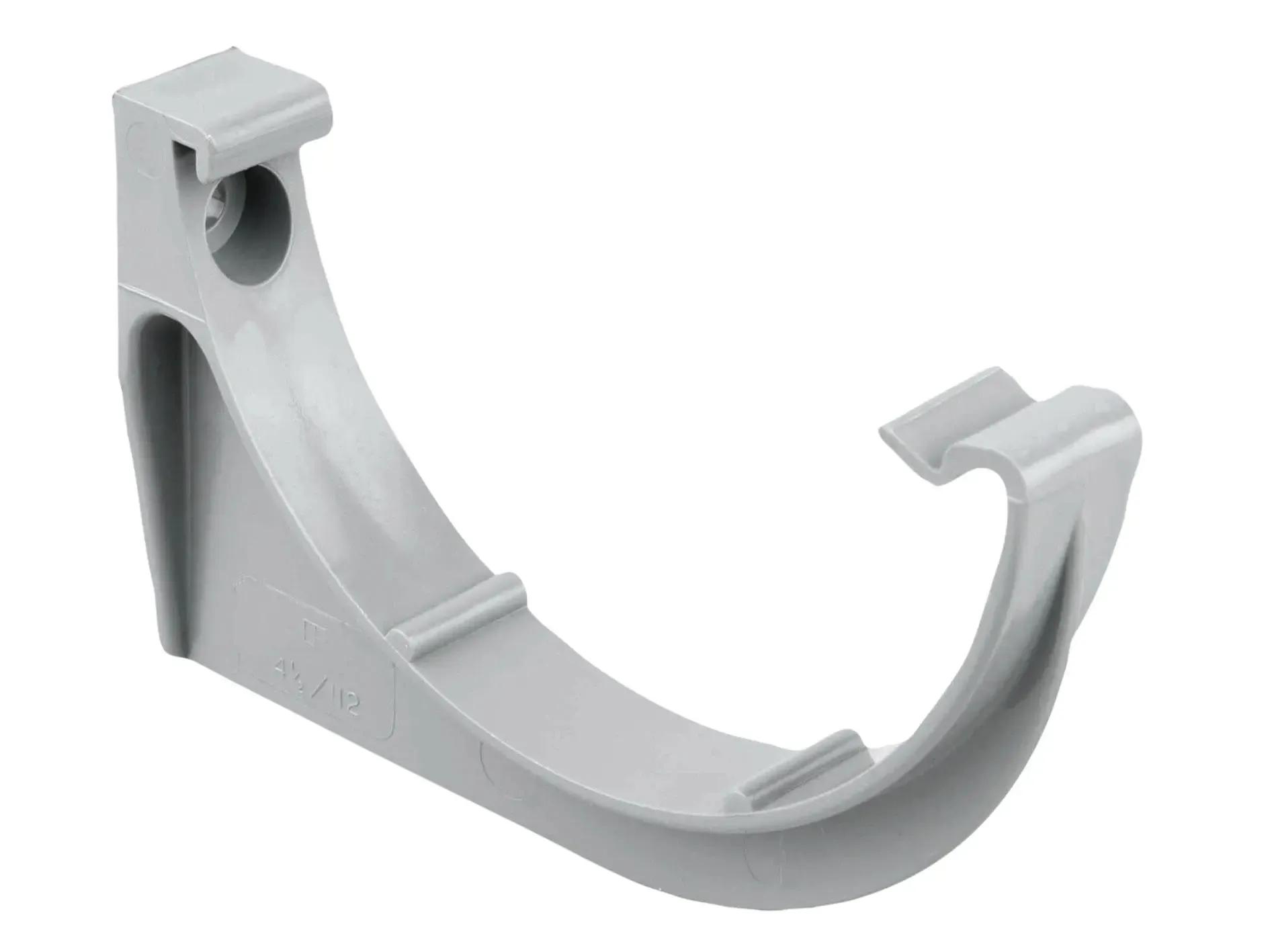 Round Gutter Support Bracket 112mm - Grey