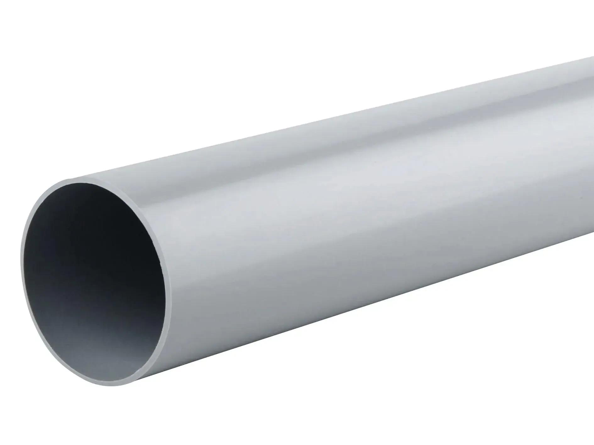68mm Round Pipe in Grey - 2.75m