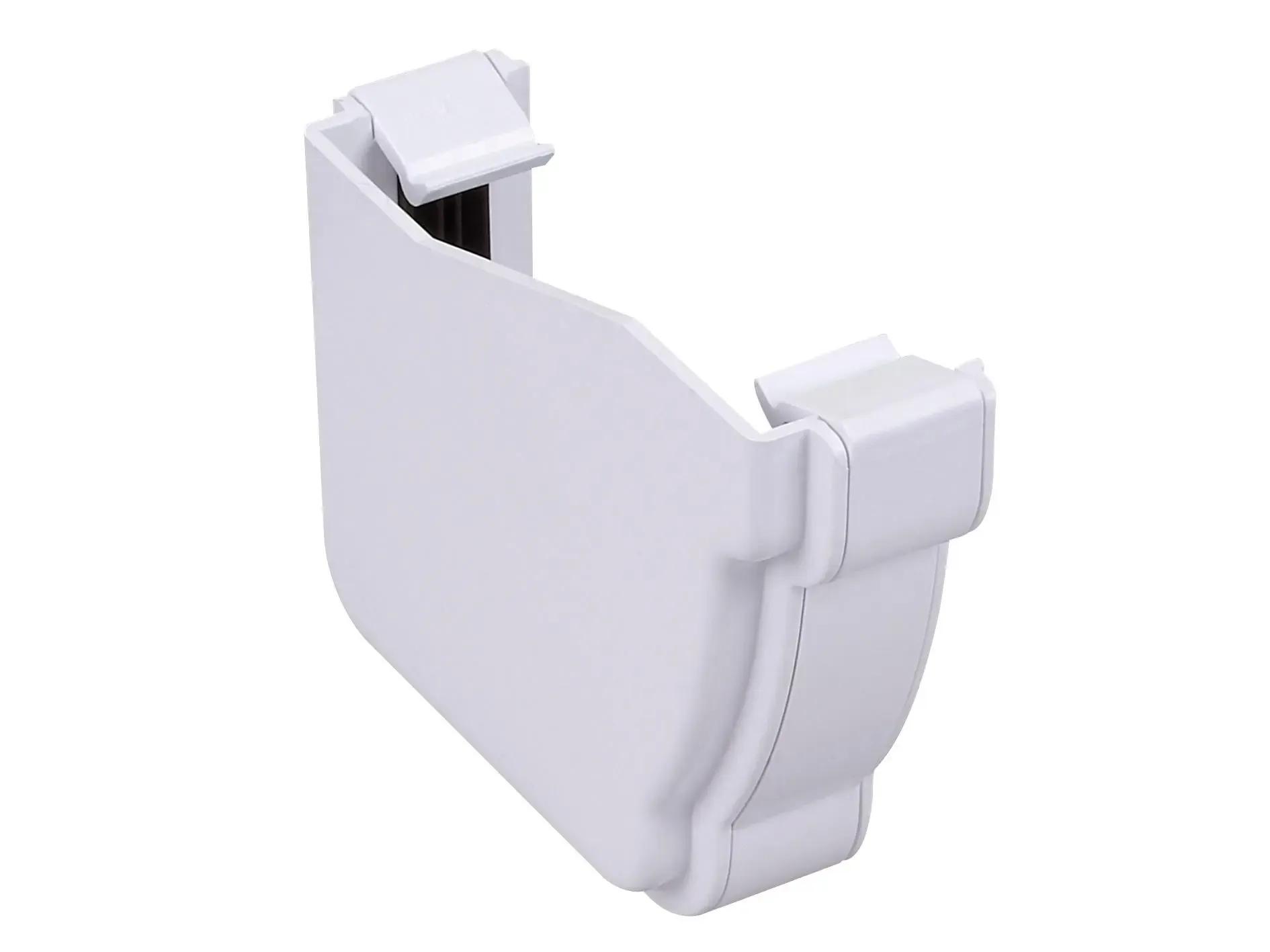 Storm External Stopend, Left-Hand, 111mm, White