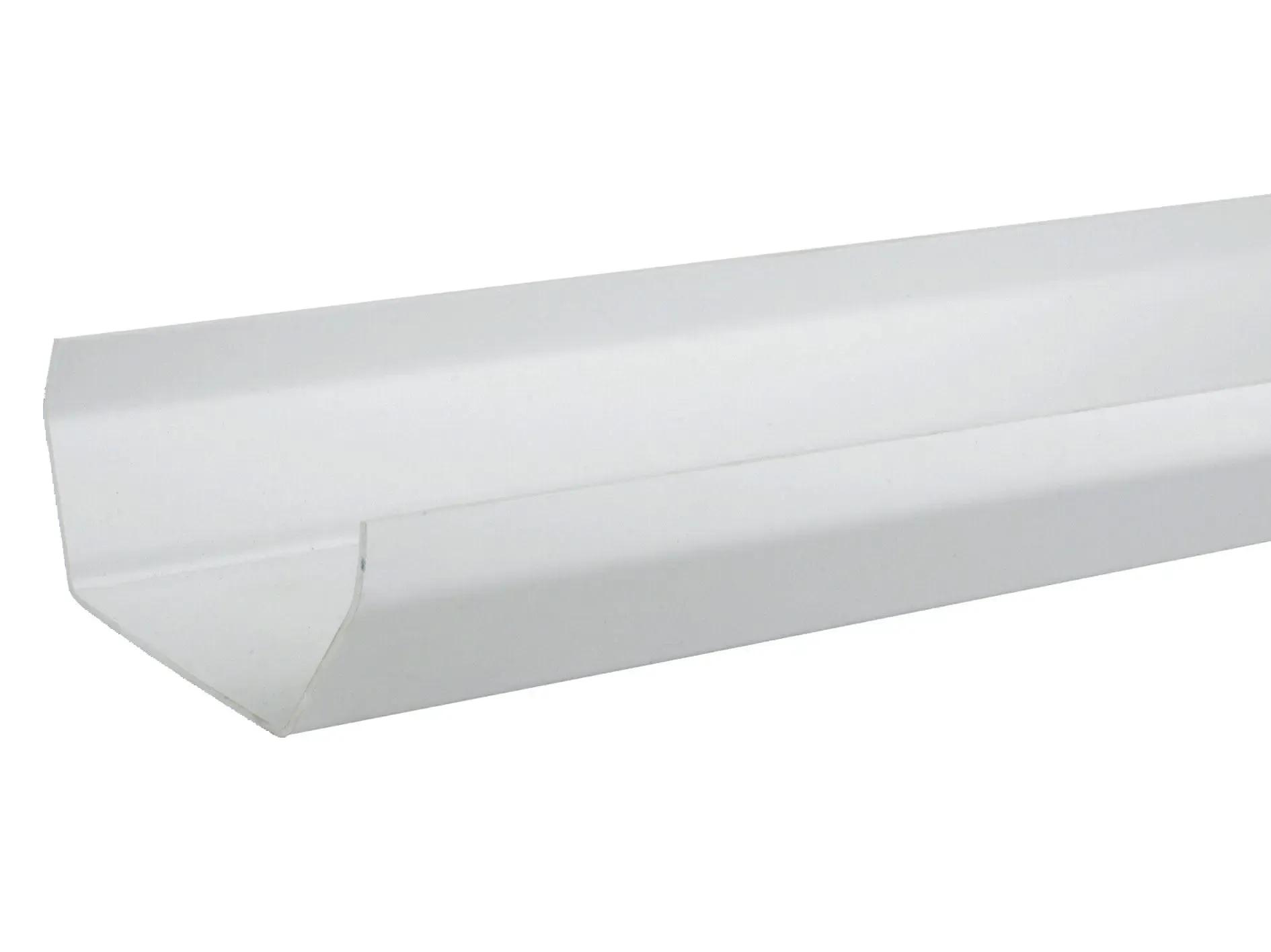 Square Gutter White 100mm 4M