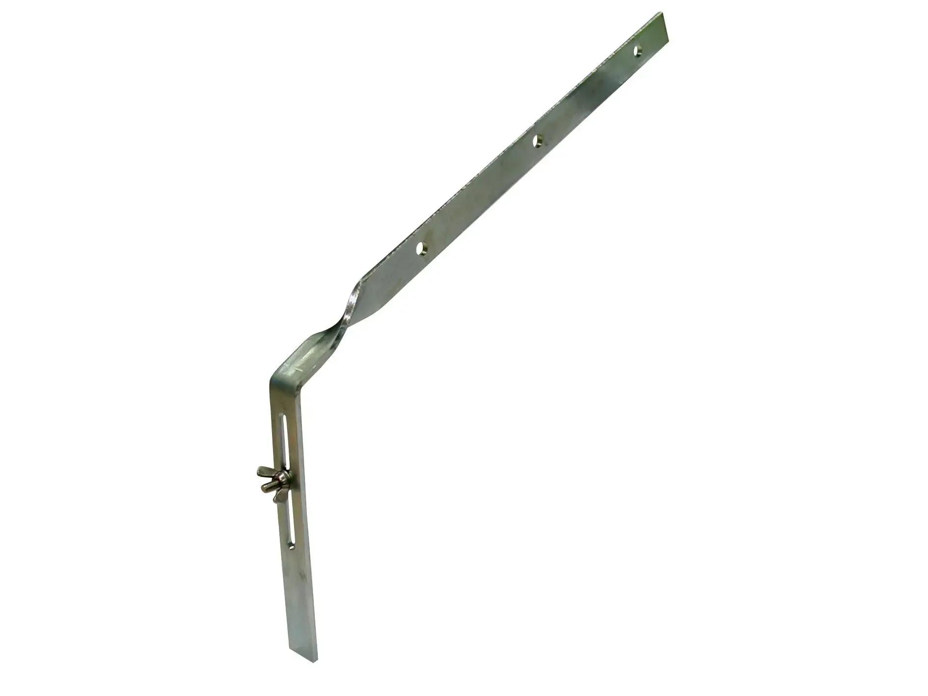 Rainwater Steel Adjustable Side Rafter Bracket - Length 300mm