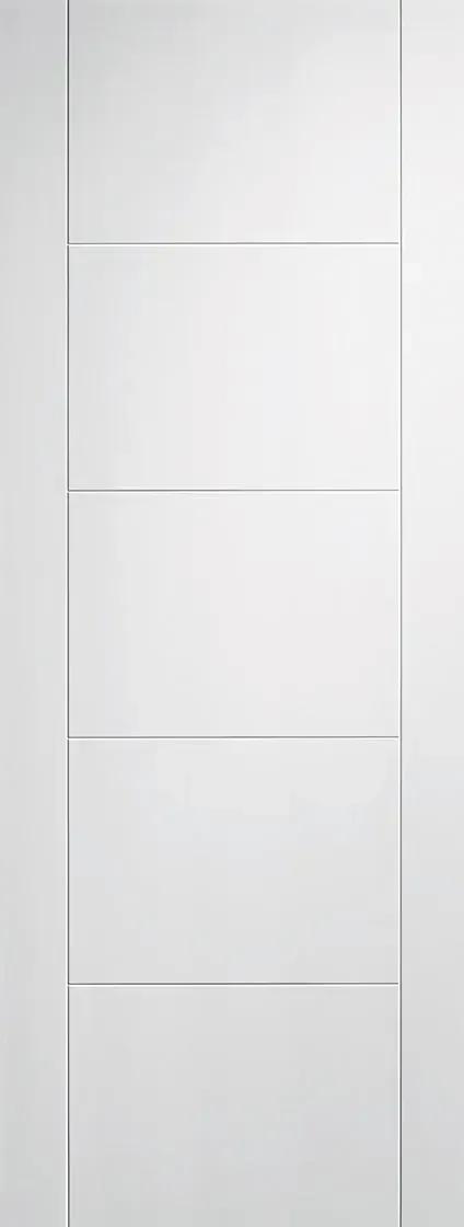 Vancouver (LPD) White Primed Door 2040 x 826mm WFVAN826