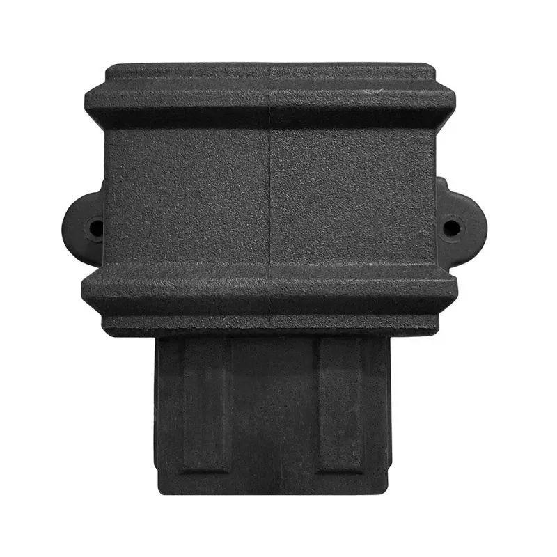 Rectangular Pipe, Single Ring Seal Socket Coupler with Lugs