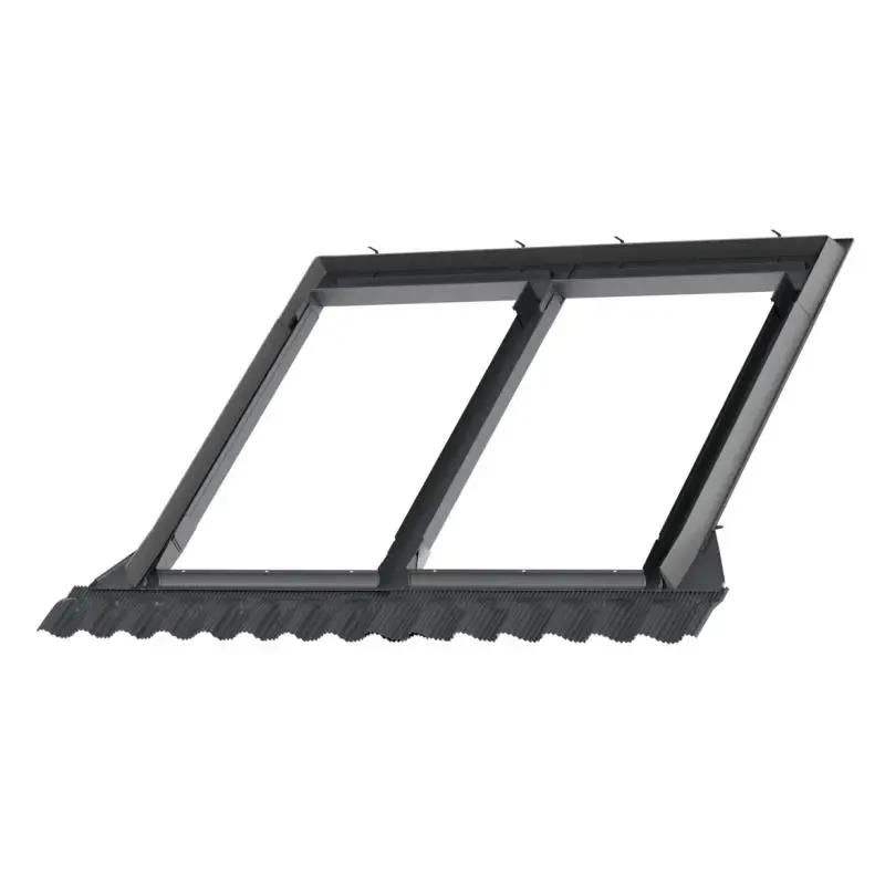 Velux EKW CK06 4021E Side-By-Side Profiled Flashing (≤120mm) 550 x 1180mm