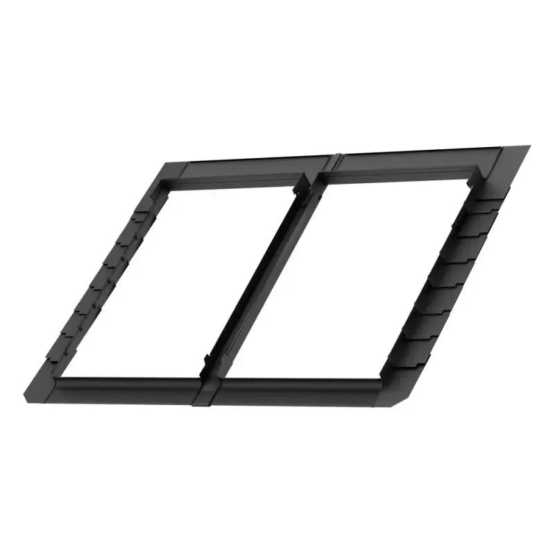 Velux EKL CK04 4021E Side-By-Side Slate Tile Flashing (≤8mm) 550 x 980mm