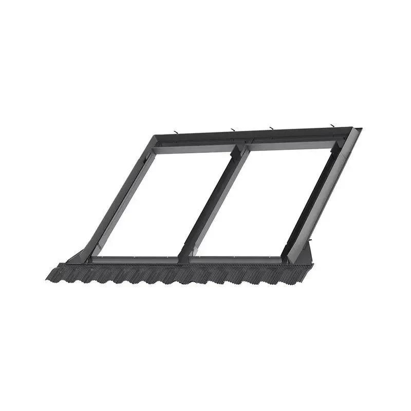 Velux EKJ CK04 4021E Side-By-Side Profiled Flashing (≤120mm) 550 x 980mm