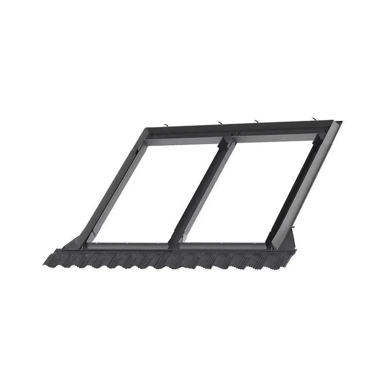 Velux EKJ CK06 4021E Side-By-Side Profiled Flashing (≤120mm) 550 x 1180mm