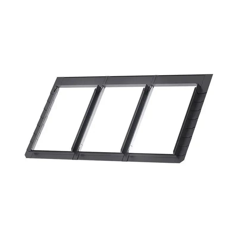 Velux EBL CK04 4031B Triple Slate Tile Flashing (≤8mm) 550 x 980mm
