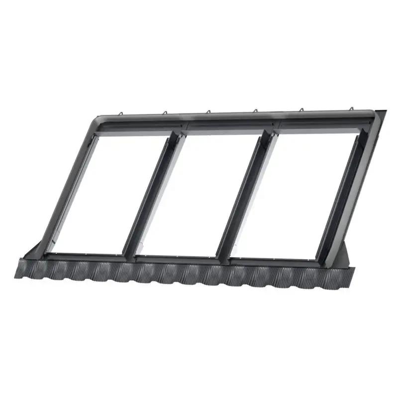 Velux EKW CK06 4031E Triple Profiled Flashing (≤120mm) 550 x 1180mm