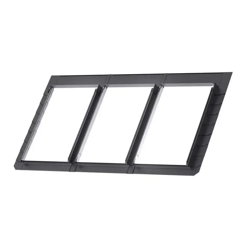 Velux EKL PK08 S0312 Classic Triple Slate Tile Flashing (≤8mm) 940 x 1400mm