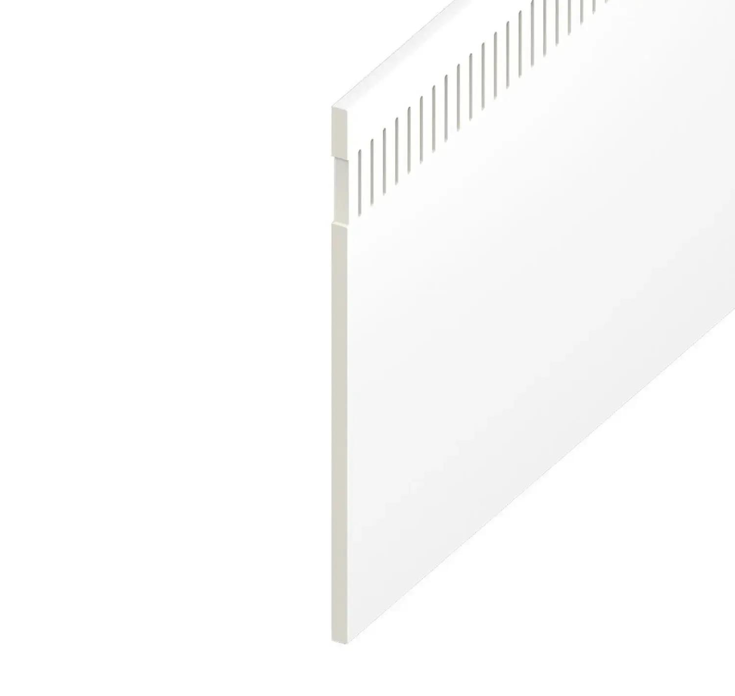 Soffit Board 10mm Vented White 500 x 9mm x 5m