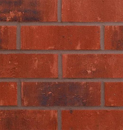 Forterra Lindum Cottage Red Multi Facing Brick 65mm (Each)