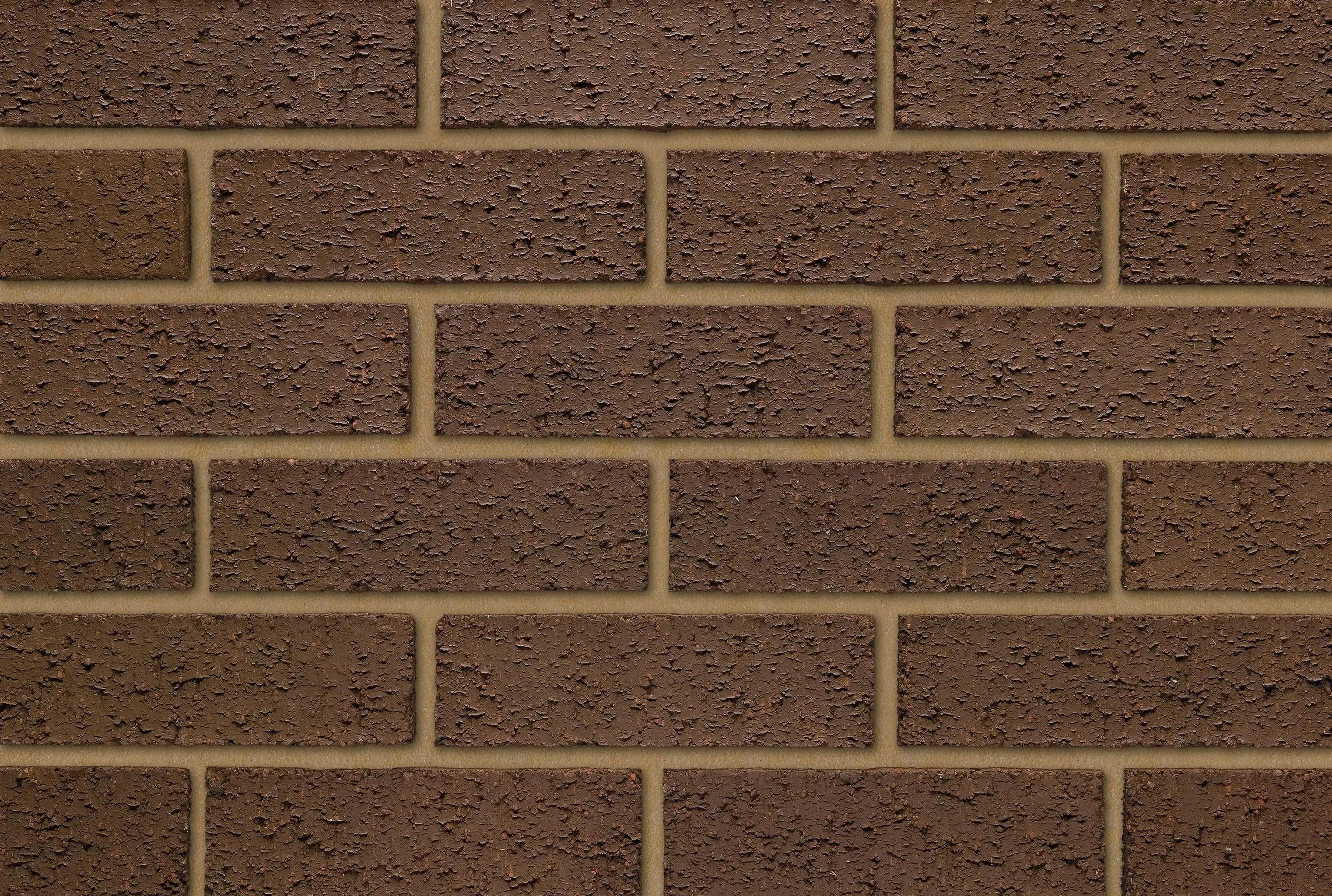 Ibstock Brick Head Bracken Brown Rustic (Each)