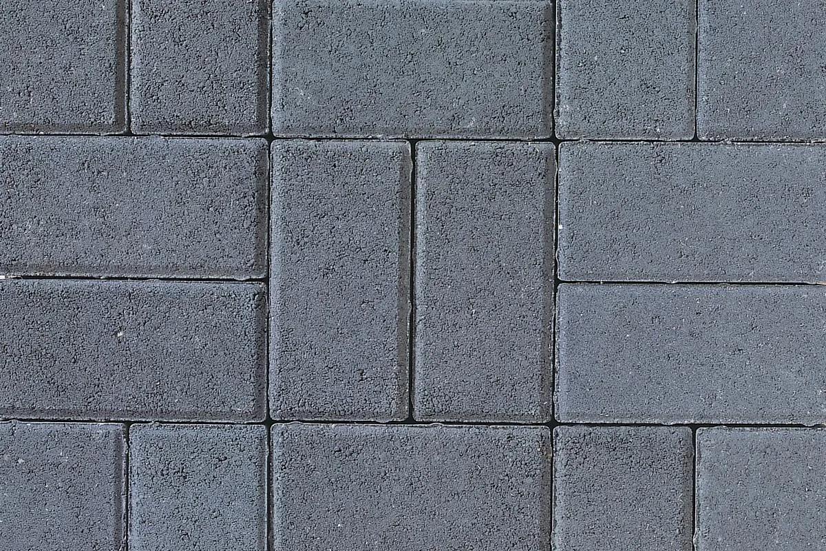 Tobermore Pedesta Paving Block 200 x 100 x 50mm Charcoal (14.4m²)