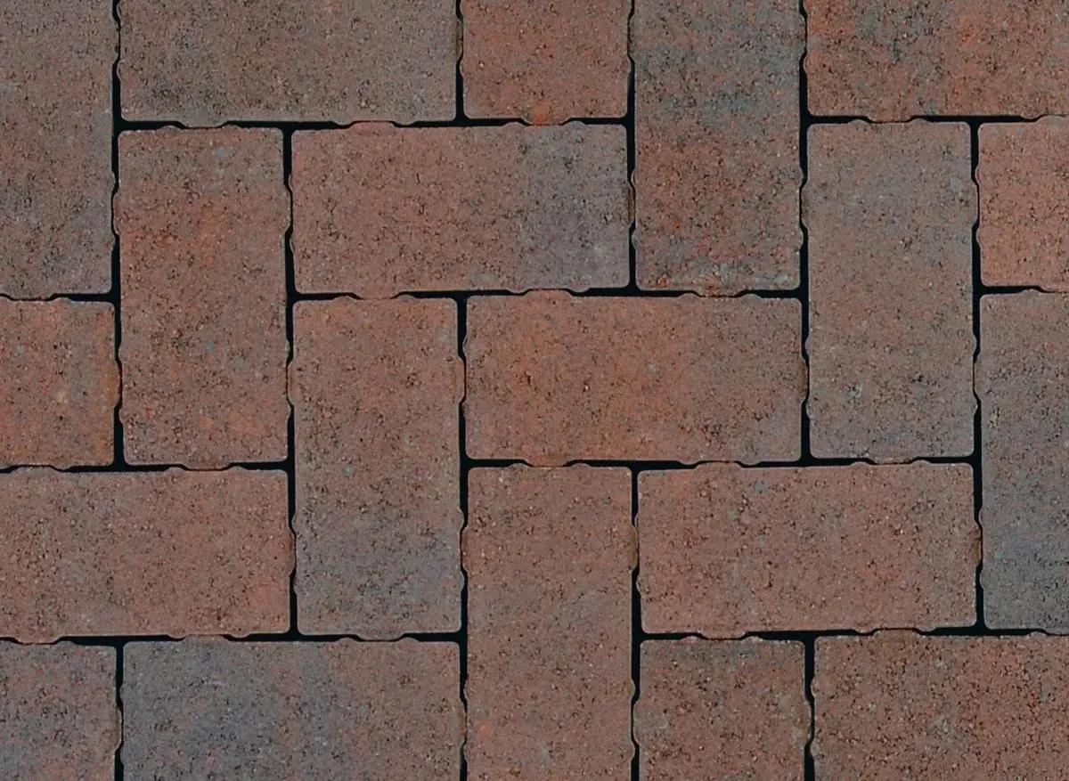 Tobermore Hydropave Pedesta Paving Block 200 x 100 x 80mm Brindle (9.6m²)
