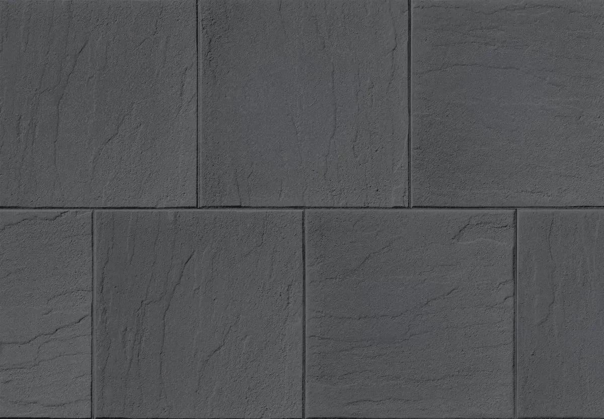 Tobermore Riven Paving Flag 400 x 400 x 32mm Charcoal (4.8m²)
