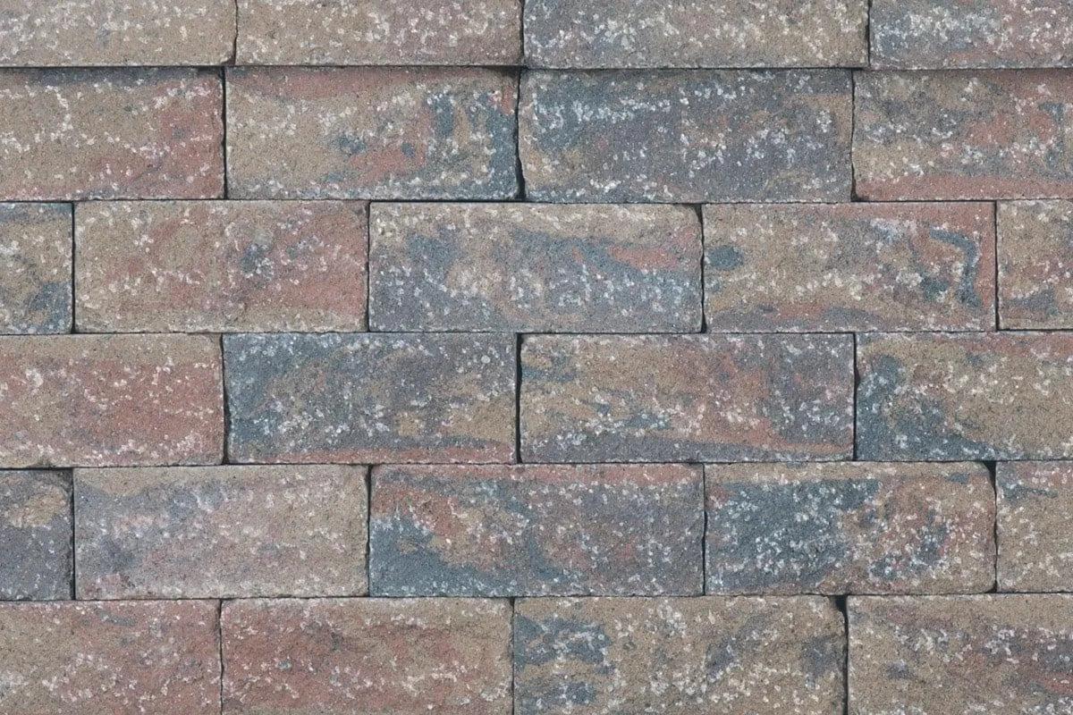 Tobermore Garden Stone Walling Corner Block 180 x 120mm Heather Mixed Size
