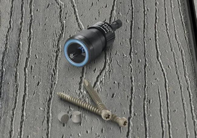 Trex® Starborn® Pro Plug Composite Deck Screws/Plugs Lava Rock