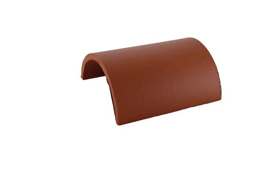 Redland Clay Half Round Ridge Red