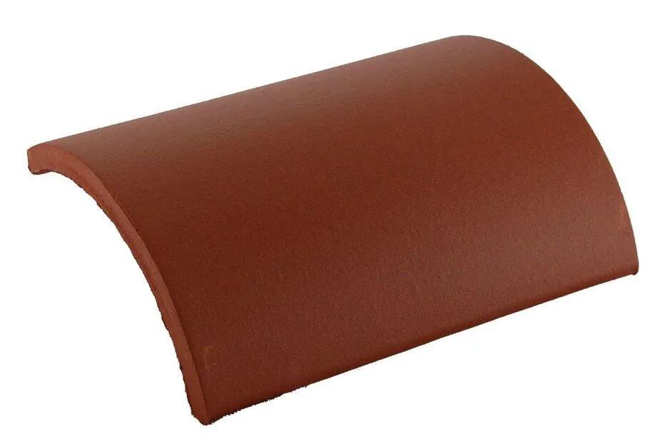 Redland Clay Third Round Hip (without nail holes) Red