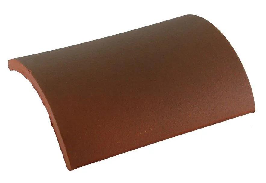 Redland Clay Third Round Hip (without nail holes) Medium Mixed Brindle