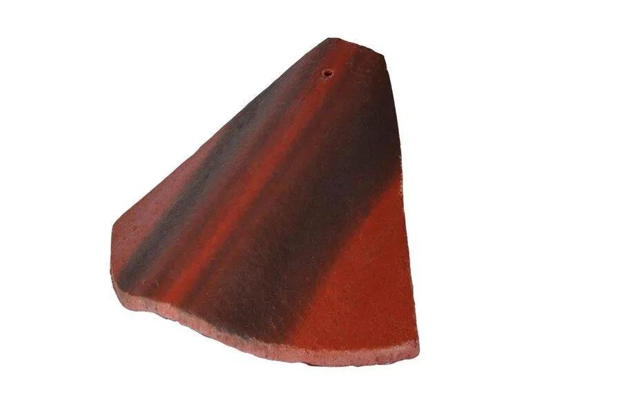 Redland Bonnet Hip Tile 35˚-50˚ Rustic Red