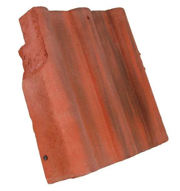 Redland Double Roman LH Cloaked Verge Farmhouse Red