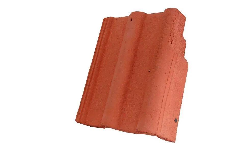 Redland Double Roman RH Cloaked Verge Terracotta