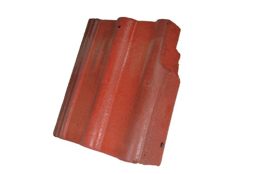 Redland Double Roman RH Cloaked Verge Rustic Red