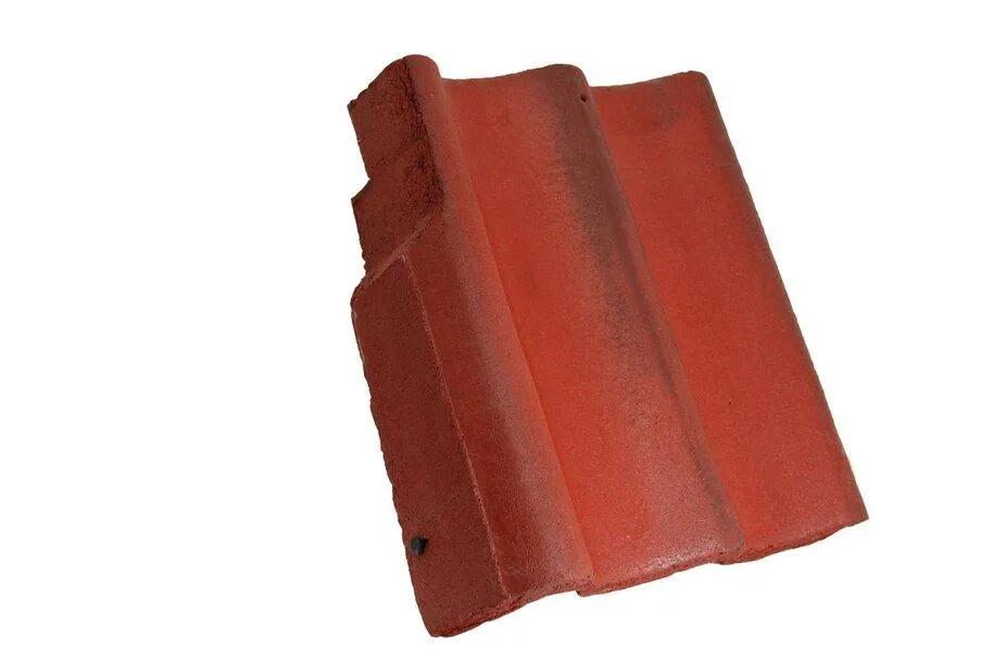 Redland Grovebury LH Cloaked Verge Rustic Red